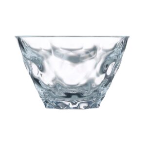 glass set of 6 maeva dumant desser+t glass